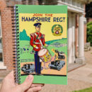 'Join the Hampshire Regt' 1930s Recruitment Poster Notebook