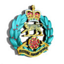 Royal Hampshire Regiment full colour cap badge